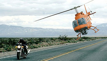 Aerial Photography -- Helicopters Over Providence